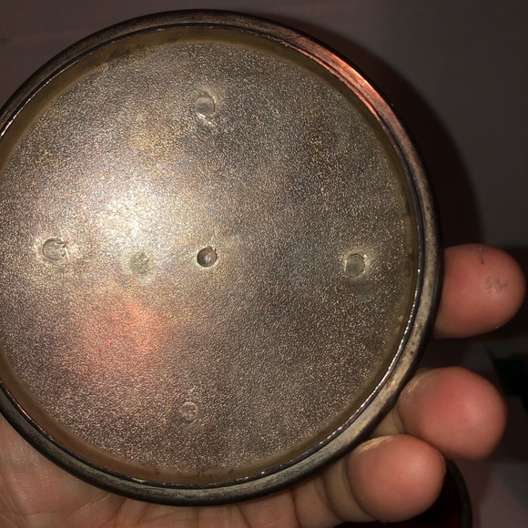 Vintage Silver Jewelry Box with Rose Design, silver plated zinc, Elegance - Picture 5 of 11